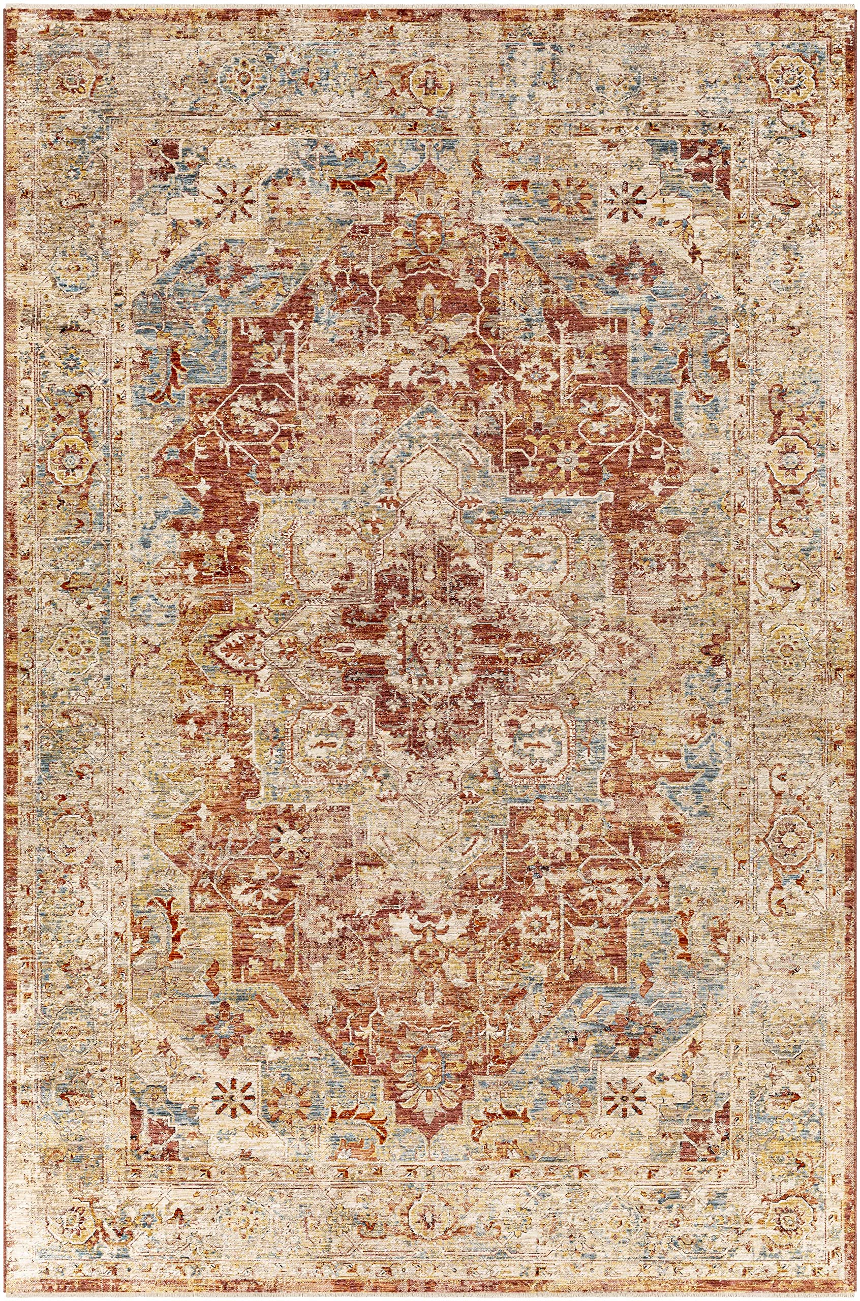 Hauteloom Lono Traditional Area Rug 5' x 7'5