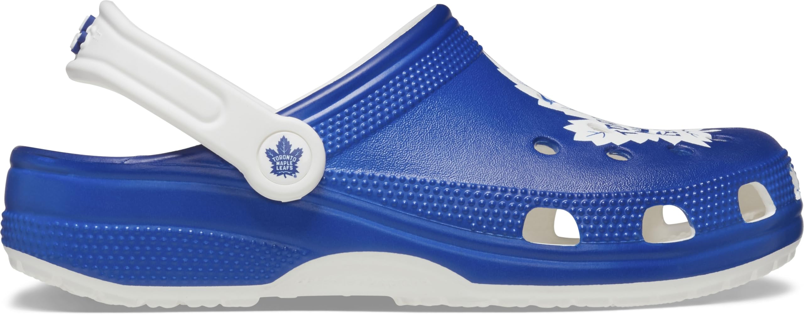 Crocs Unisex-Adult NHL Classic Clogs - Comfortable Slip-On Shoes for Men & Women - Perfect for Casual Wear, Outdoor Activities & Sports Fans