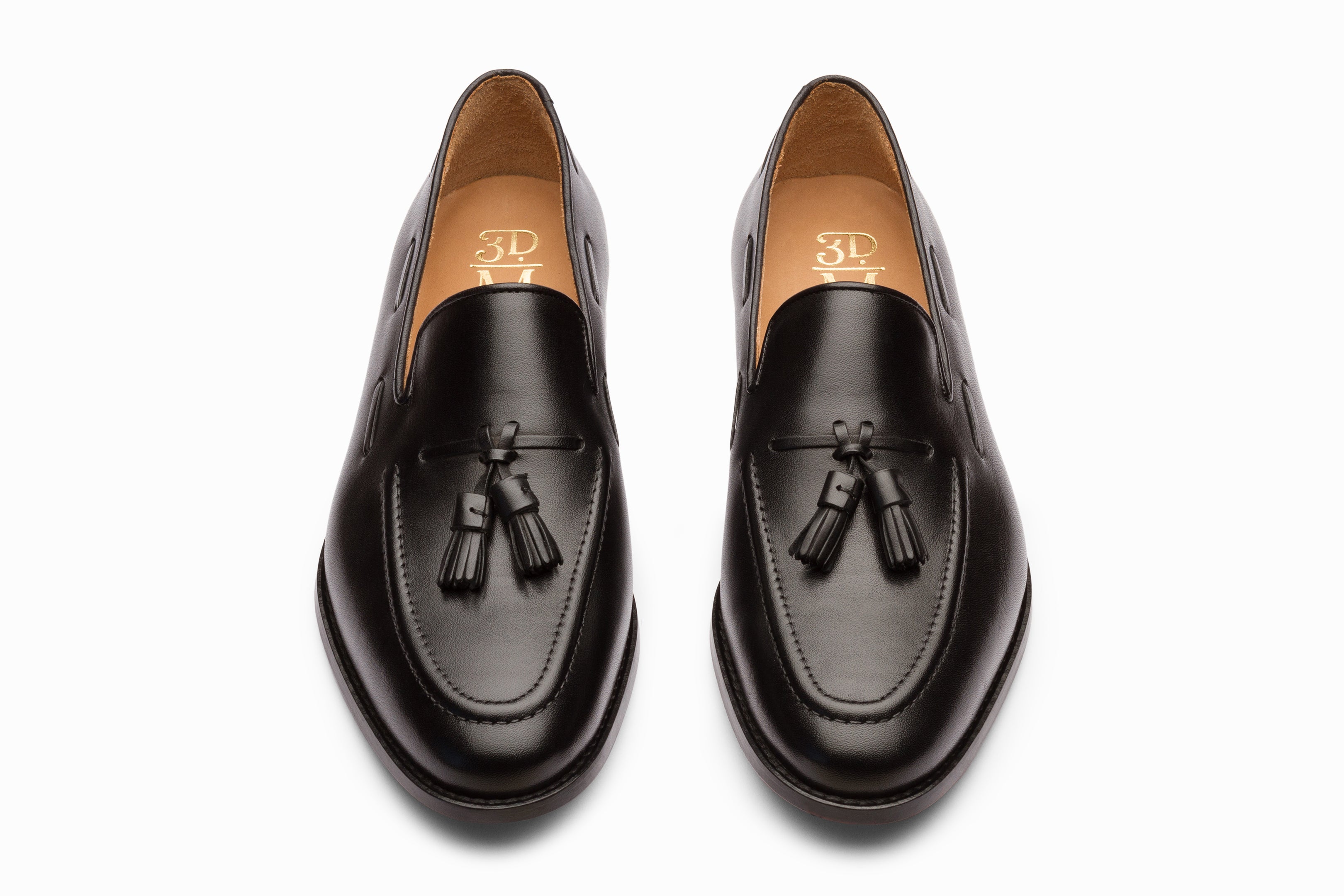 Stylish Black Tassel Loafers for Women & Men | Comfortable Slip-On Dress Shoes for Office, Business & Casual Wear