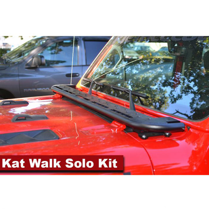 Solo Kat Walk Kit for Jeep Wrangler JL & Gladiator JT - Off-Road Rock Sliders & Side Steps for Adventure & Trail Riding