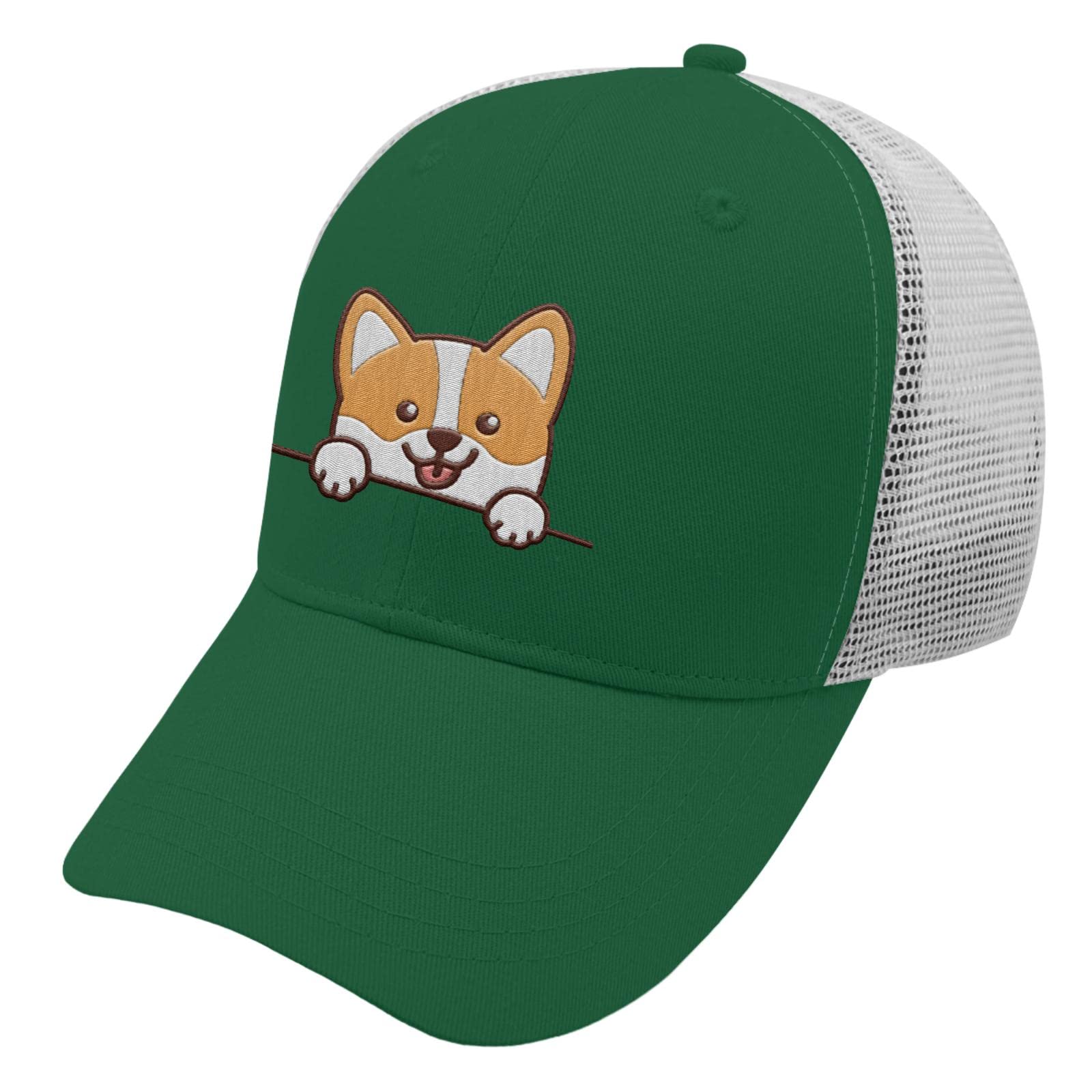 Dog Dad Embroidered Baseball Cap for Women & Men - Adjustable Cotton Trucker Hat for Dog Lovers - Cute Pet Gift for Dog Owners - Perfect for Outdoor Activities, Dog Walks & Casual Wear