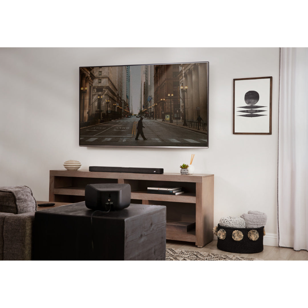 Polk React Sound Bar with SR2 Surround Speakers - Premium Home Theater Audio System for Movies, Music & Gaming