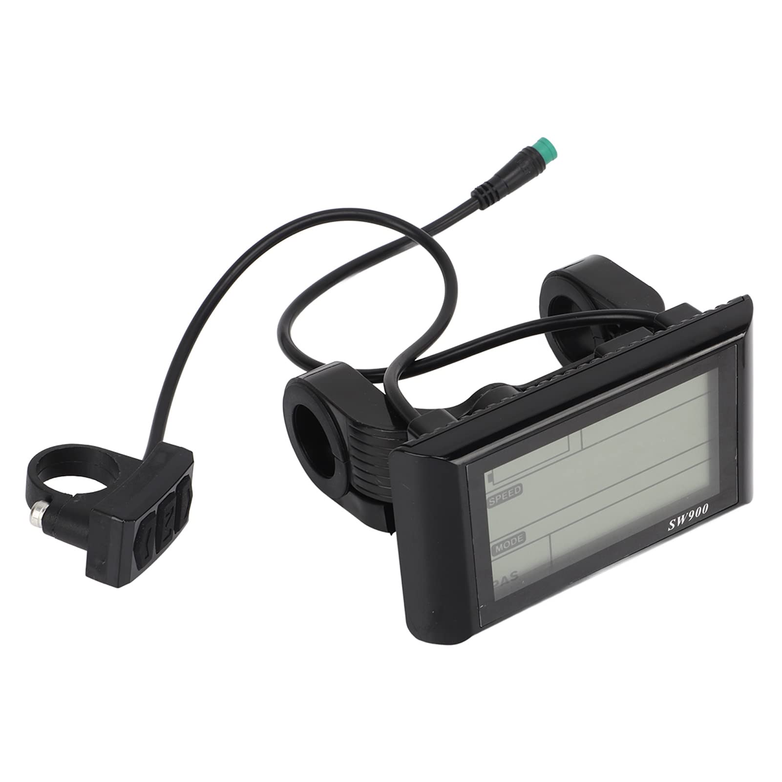 SW900 LCD Electric Bike Meter - Waterproof 5 Pin Display Panel for E-Bike & Scooter Replacement | Perfect for Commuting, Urban Riding & DIY Upgrades