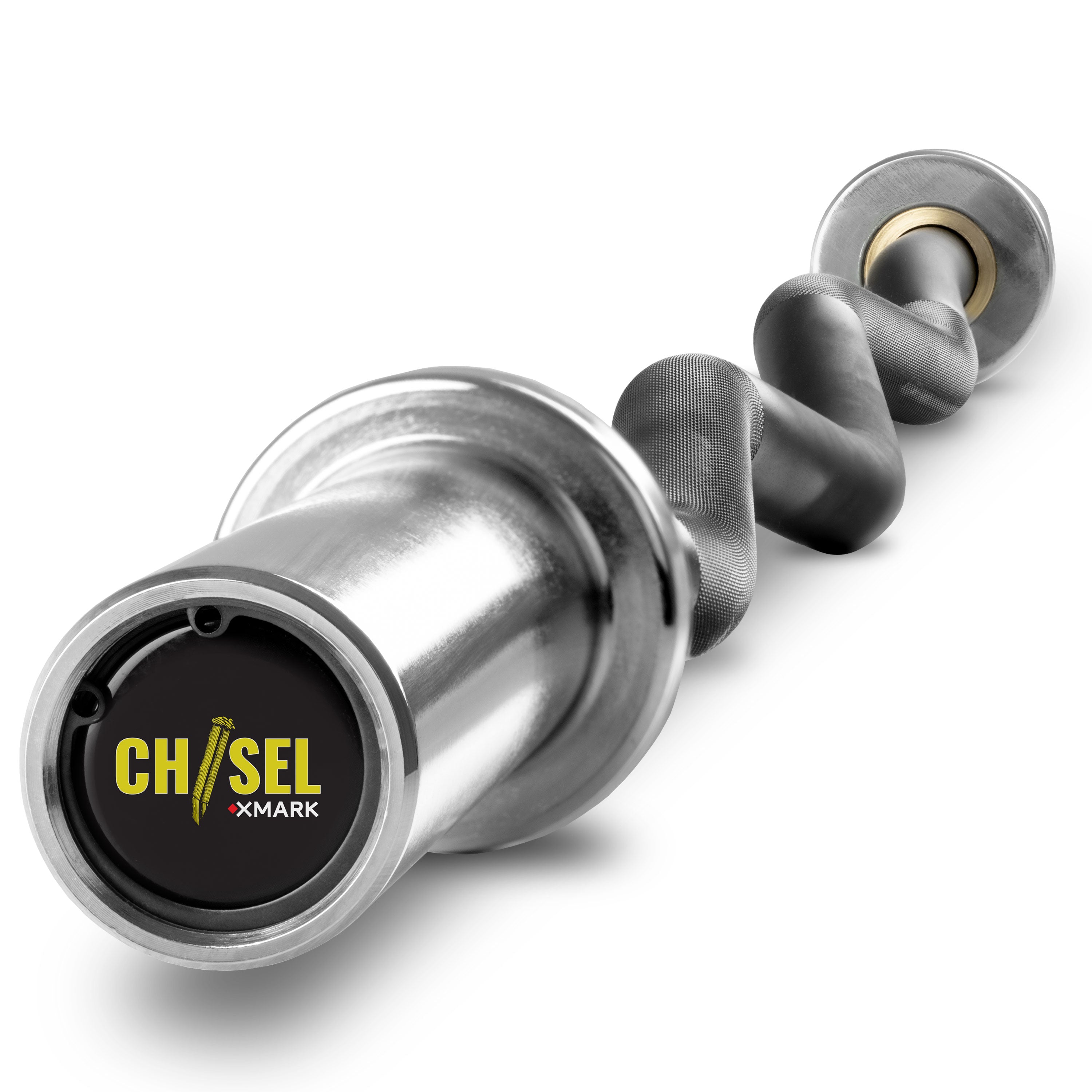 Olympic EZ Curl Barbell - 47 Inch Weightlifting Bar for Home Gym & Strength Training - Perfect for Bicep Curls, Triceps Workouts & Full-Body Exercises
