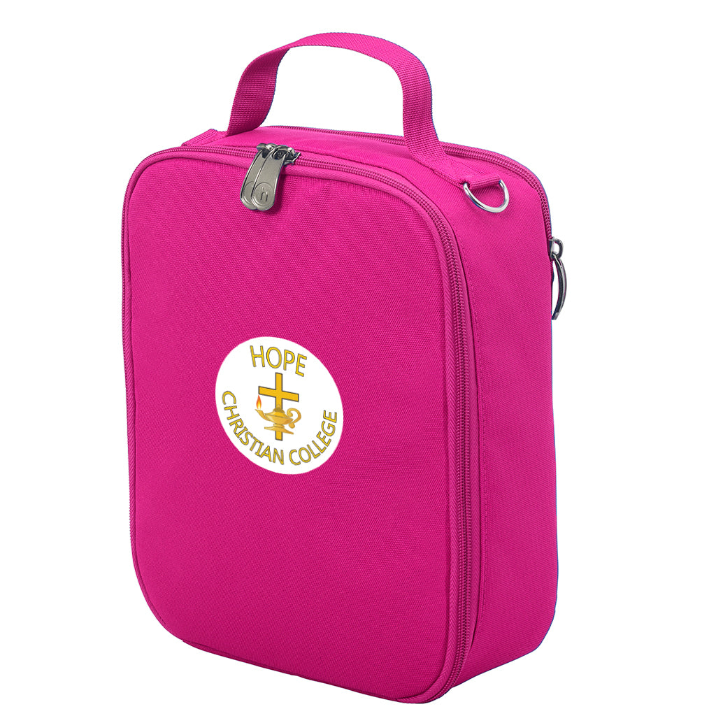 Hope Christian College Insulated Lunch Bag for School & Work - Large Reusable Lunch Tote with Thermal Lining - Perfect for Students, Teachers & Office Professionals