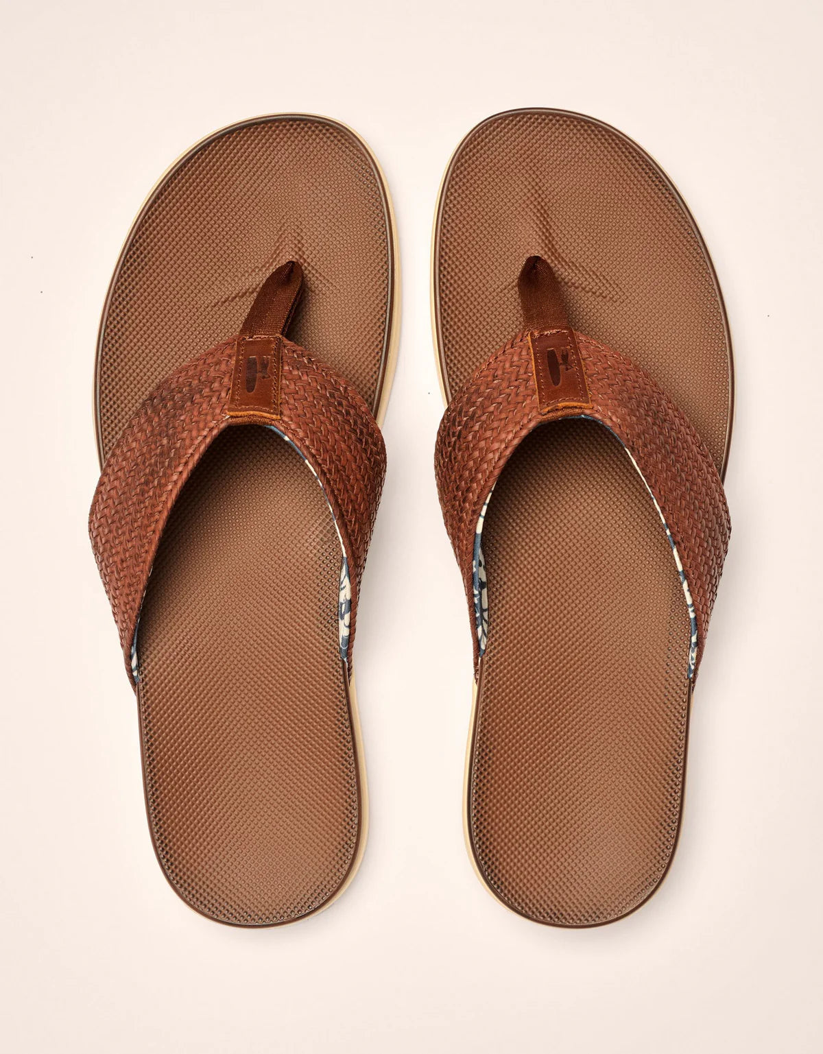 Johnnie-O Boardwalk Leather Sandals for Men - Comfortable & Stylish Casual Beach & Summer Footwear - Perfect for Outdoor, Travel & Vacation Wear