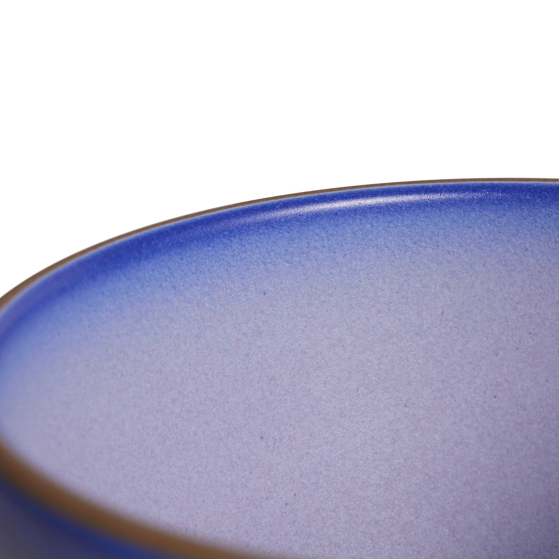 Lilac Deep Serving Bowl - Large Ceramic Soup Pasta Salad Dish for Family Dinners & Entertaining