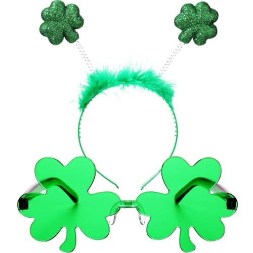 Feathered Shamrock Headbands 6