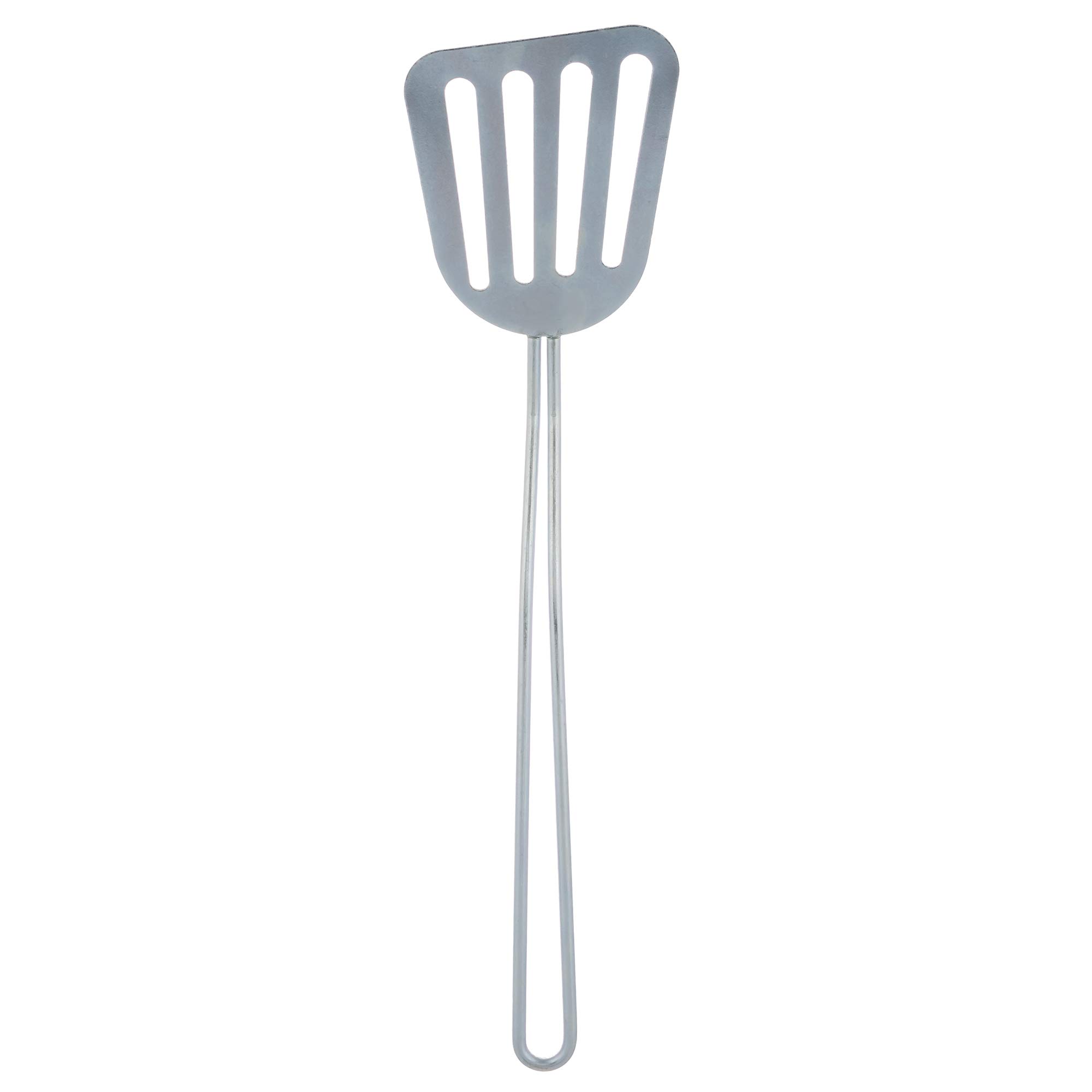 Premium Stainless Steel Slotted Spatula - Professional Metal Egg Turner & Pancake Flipper for Nonstick Pans - Perfect for Breakfast Cooking, Omelets, Burgers & Grilling