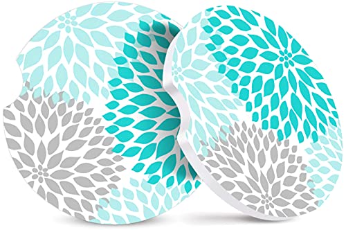 Teal White Turquoise
