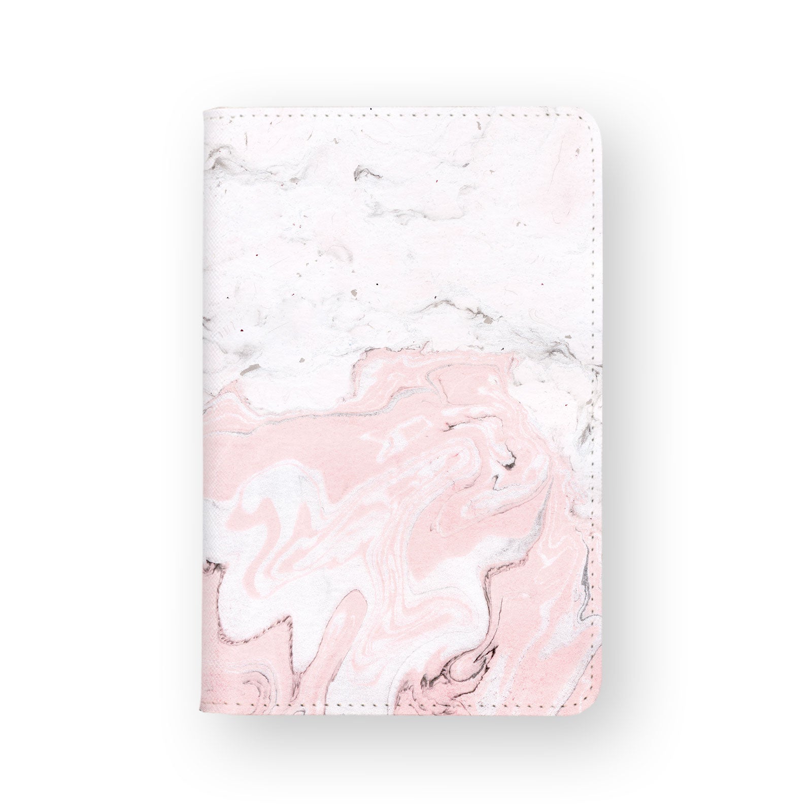Pink Marble RFID Blocking Travel Wallet - Secure Passport Holder for Women & Men | Perfect for Airports, Vacations & Business Trips