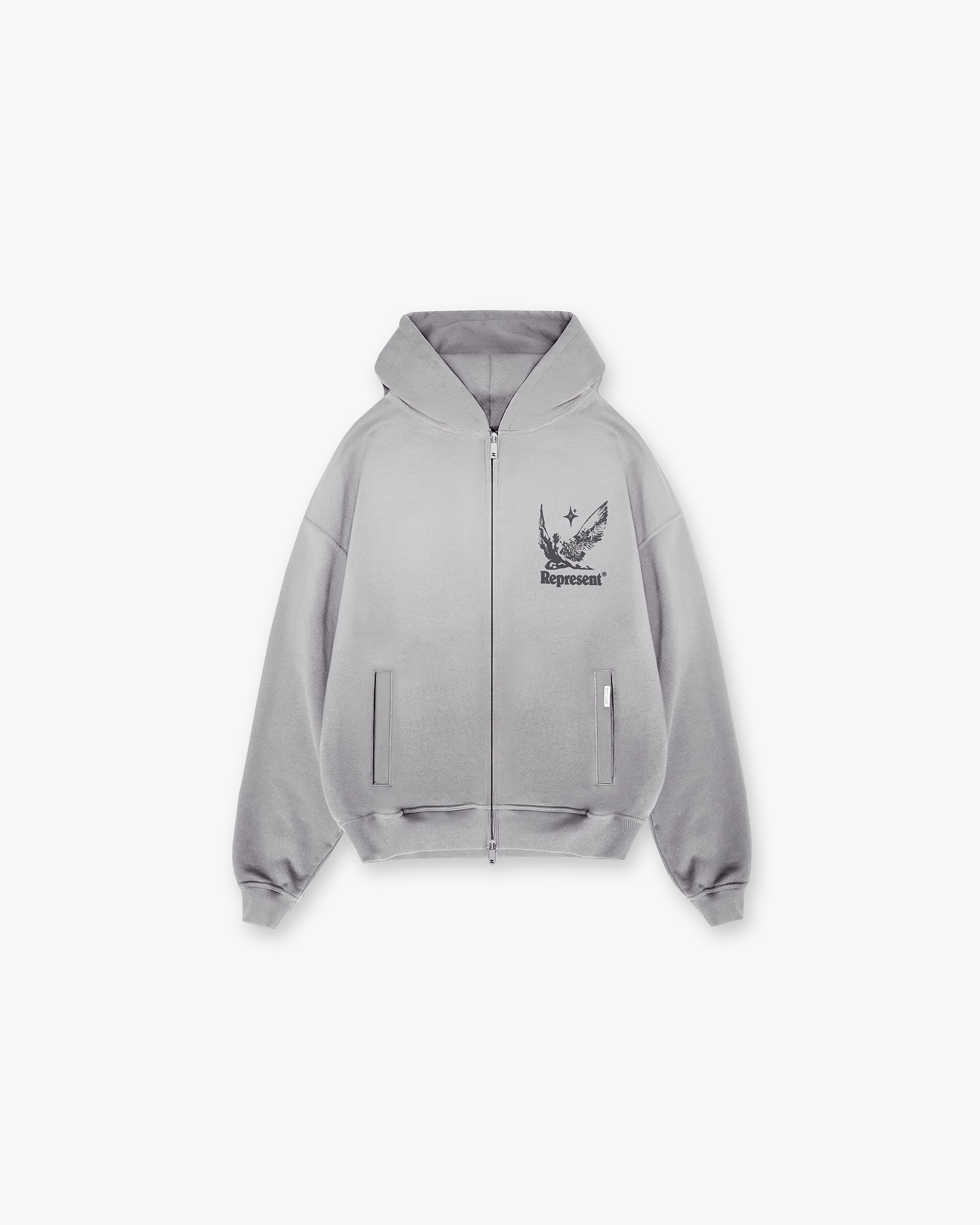 Spirits Of Summer Zip Hoodie - Mist Color | Stylish & Comfortable Pullover for Casual Wear, Outdoor Activities & Travel