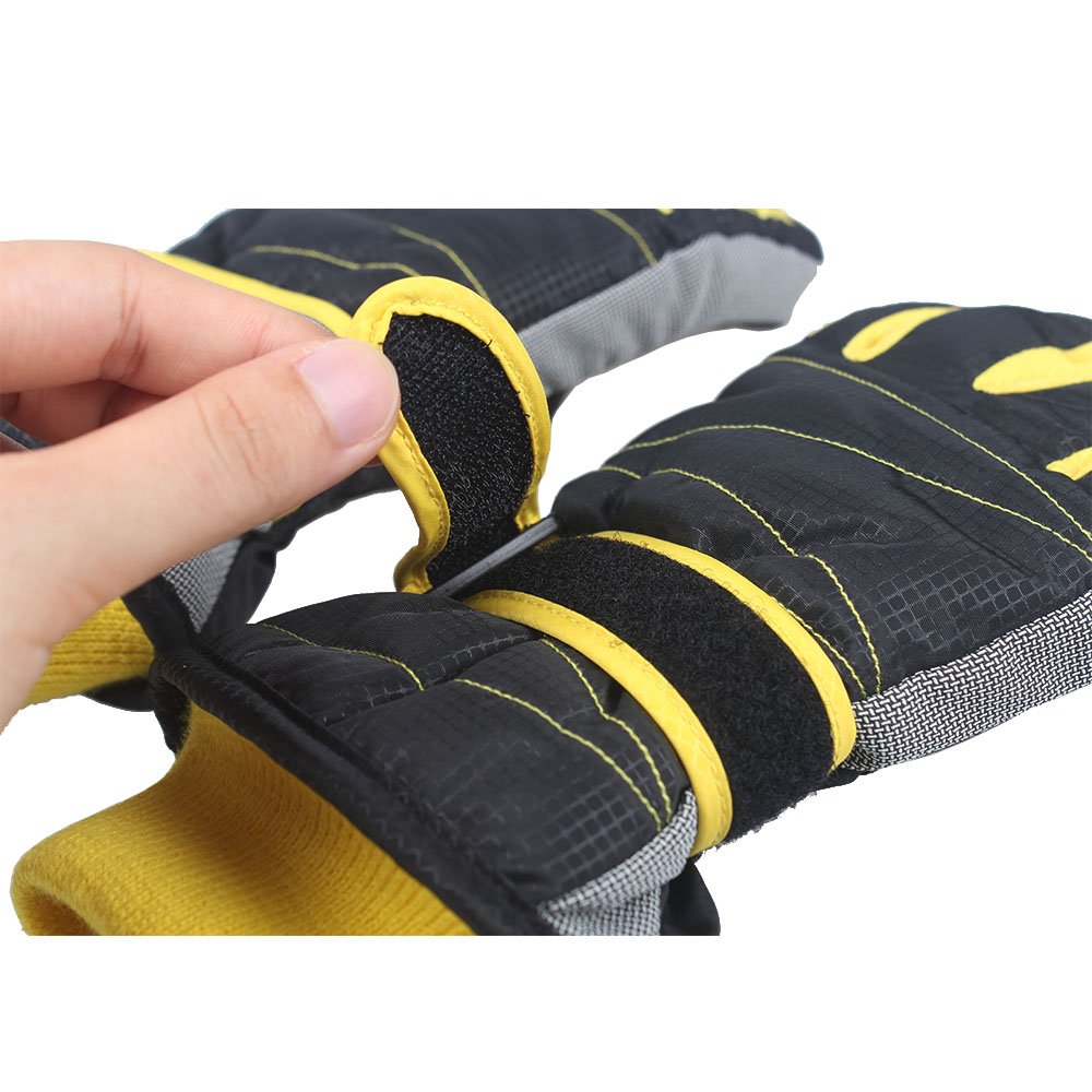 Kids Winter Warm Windproof Gloves for Boys & Girls - Waterproof Outdoor Sports Gloves for Skiing, Snowboarding & Winter Play