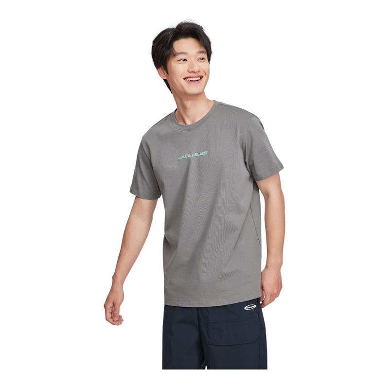 Men's Casual Short Sleeve T-Shirt L224U039/040R - Soft Cotton Crew Neck Tee for Everyday Wear, Gym & Outdoor Activities