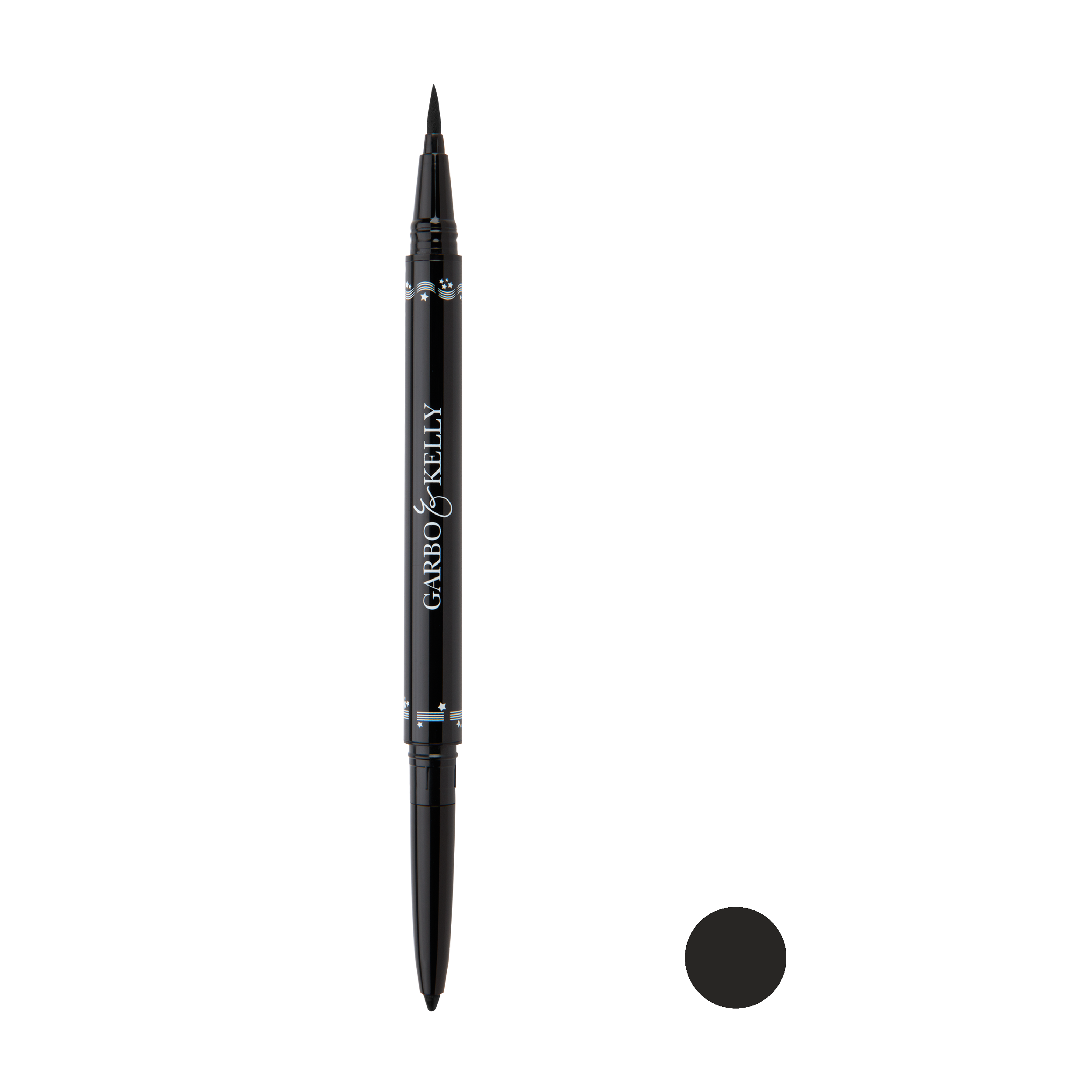 Femme Fatale Dual Eyeliner - Waterproof & Smudge-Proof Eyeliner Pen for Precise Winged Liner & Tightlining - Perfect for Day to Night Makeup Looks