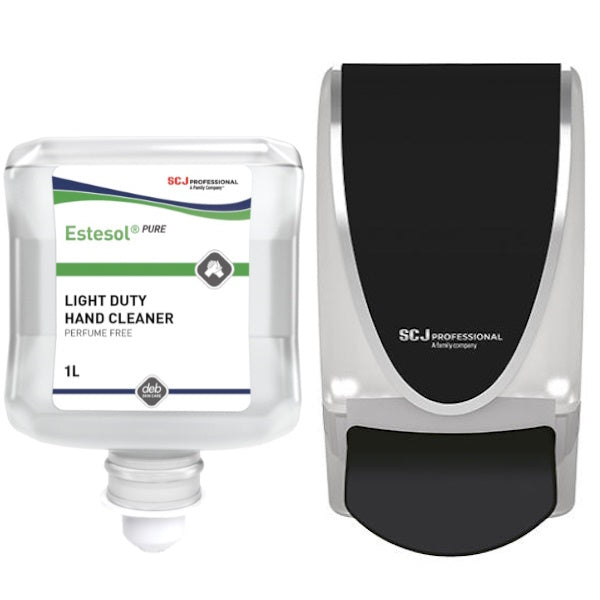 SC Johnson Deb Estesol Pure Wash Light Hand Cleaner - Gentle Soap for Sensitive Skin | Ideal for Healthcare, Food Service & Industrial Use