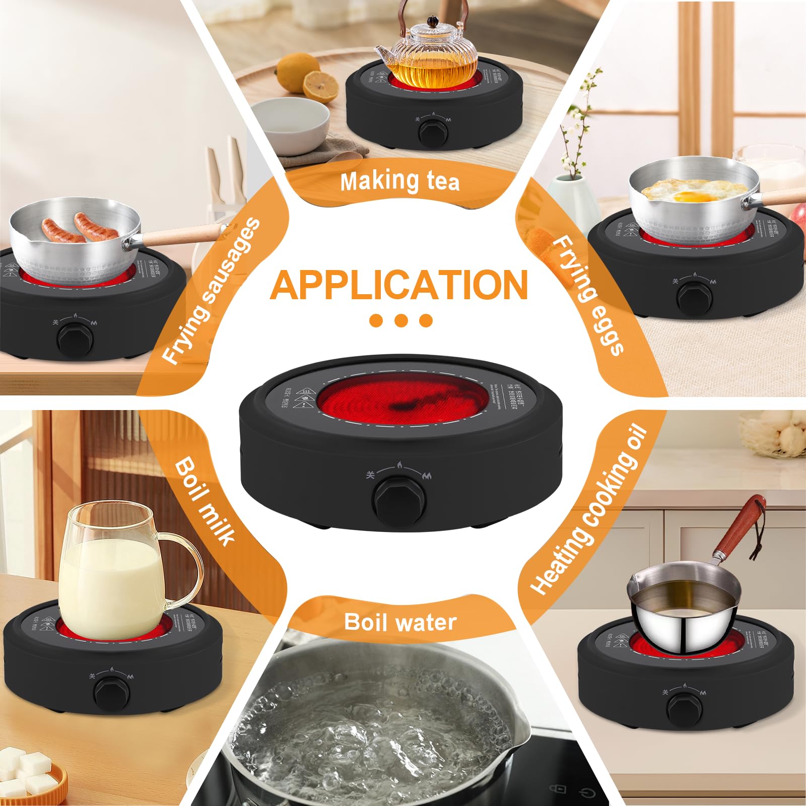 Portable Electric Mini Stove - 7