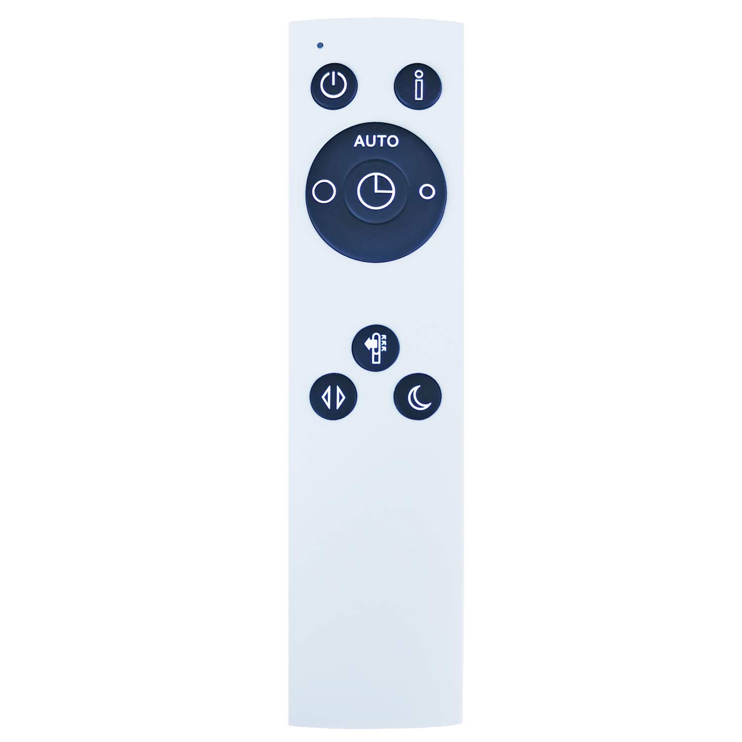 Dyson Pure Cool DP04 TP04 Replacement Remote Control - Compatible with HEPA Air Purifier & Tower Fan (White/Silver) | Perfect for Home, Office & Bedroom Use