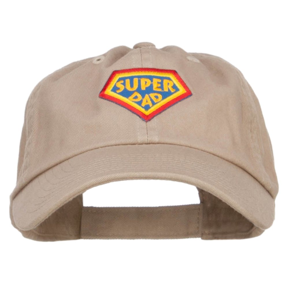 Super Dad Family Patched Low Cotton Cap - Vintage Baseball Hat for Men & Women - Casual Outdoor Sun Protection for Sports, Hiking, and Daily Wear