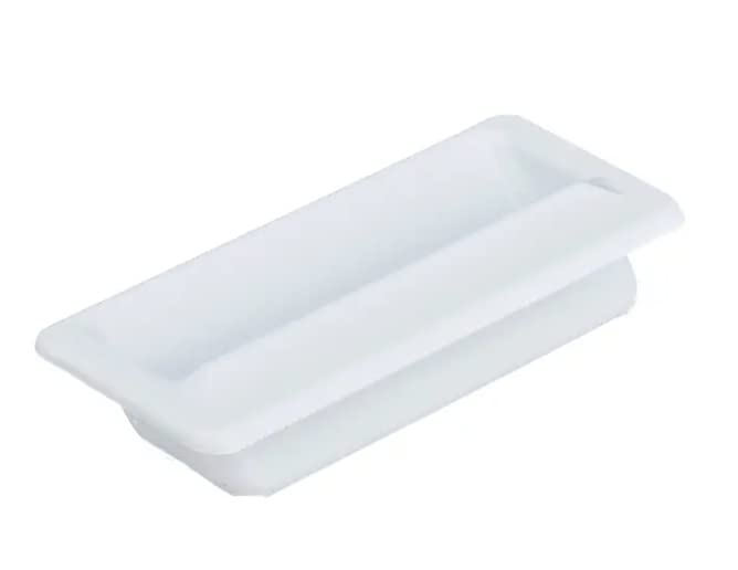 Whirlpool Dryer Door Handle Replacement - White OEM Compatible Part WP3405184 for Easy Home Appliance Repair
