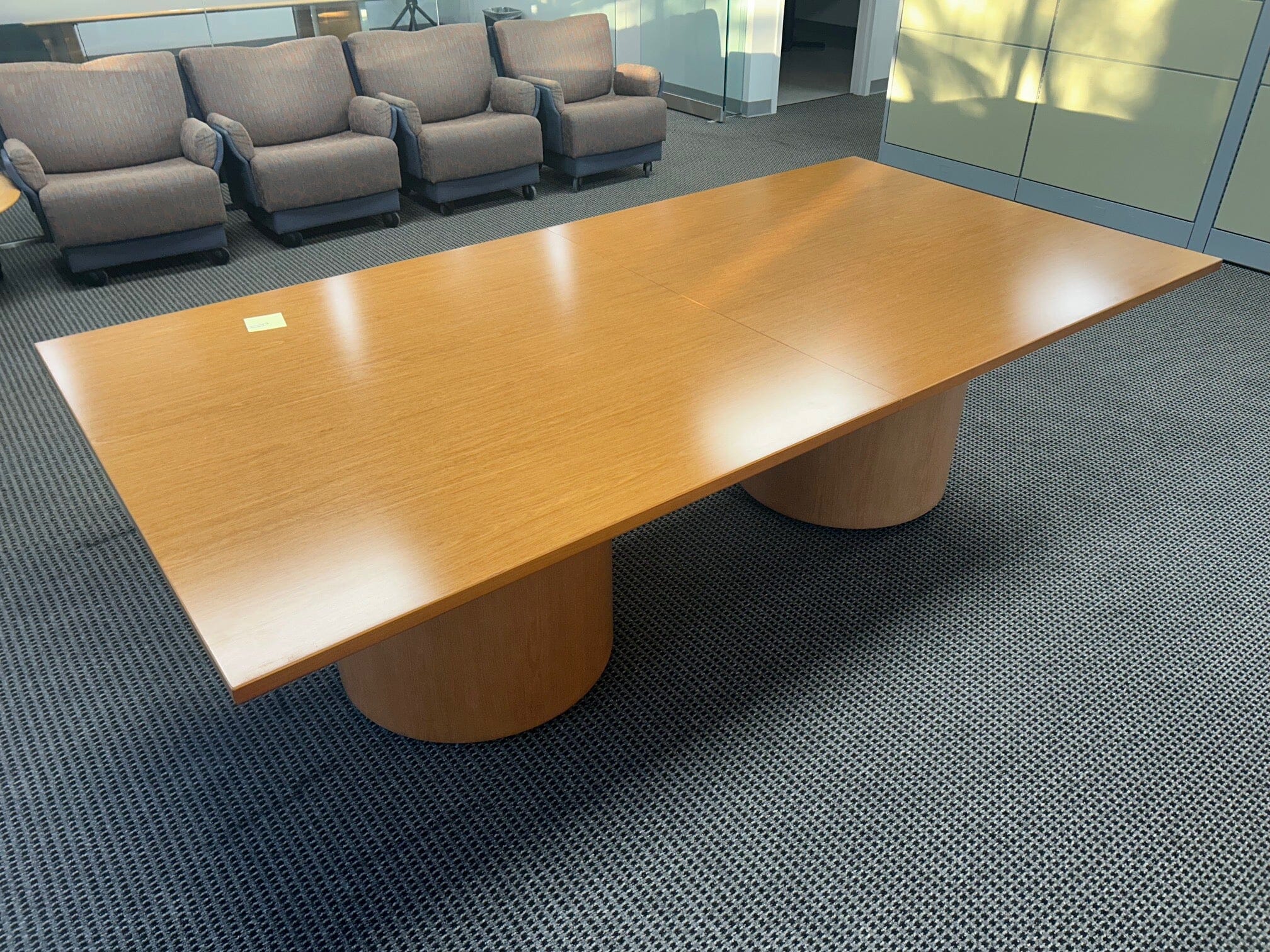 8 Ft Used Conference Table - Durable Office Furniture for Meetings & Presentations | Perfect for Boardrooms, Training Rooms & Office Spaces