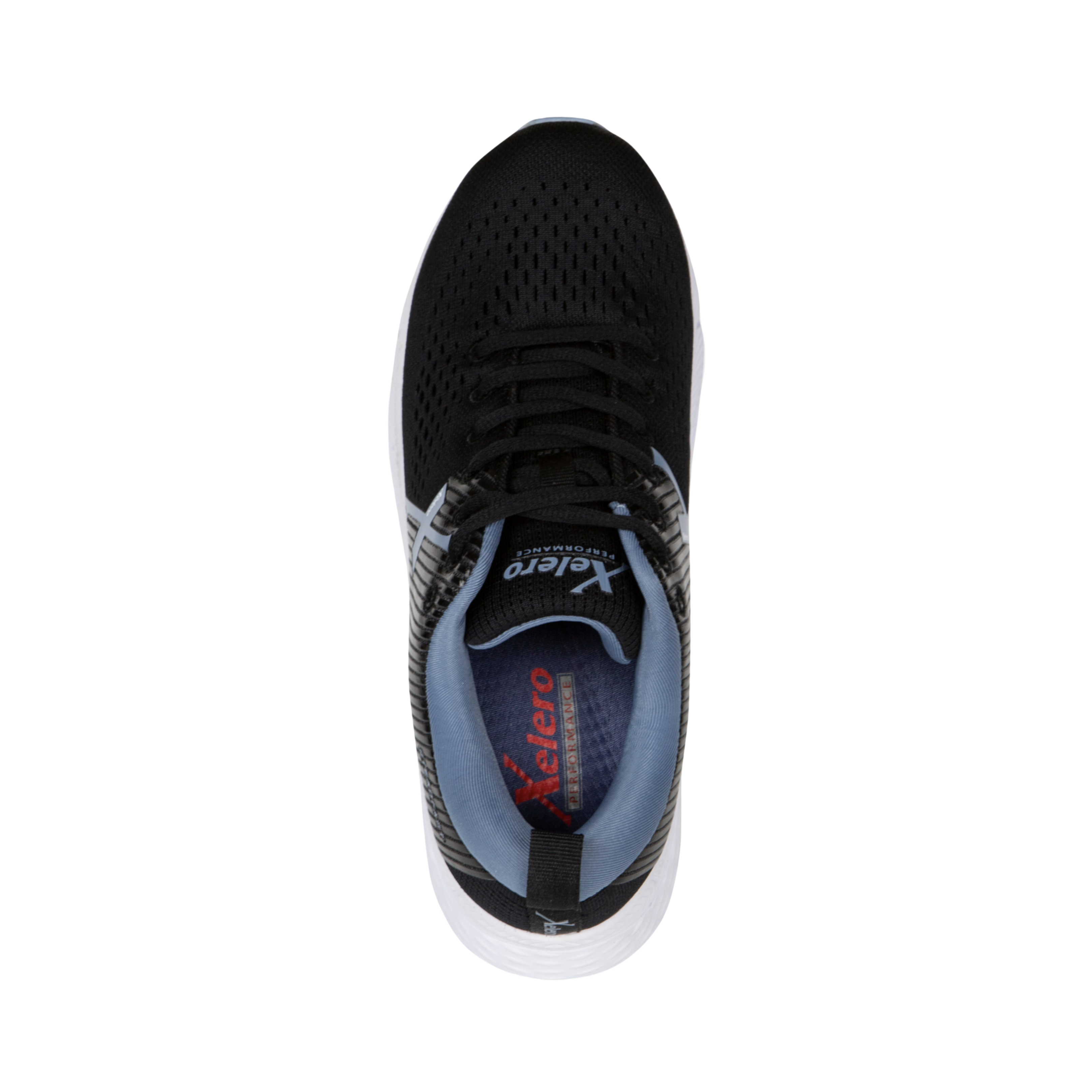 Women's Steadfast Comfortable Walking Shoes - Black/Periwinkle (D Width) - Perfect for Walking, Running & Everyday Wear