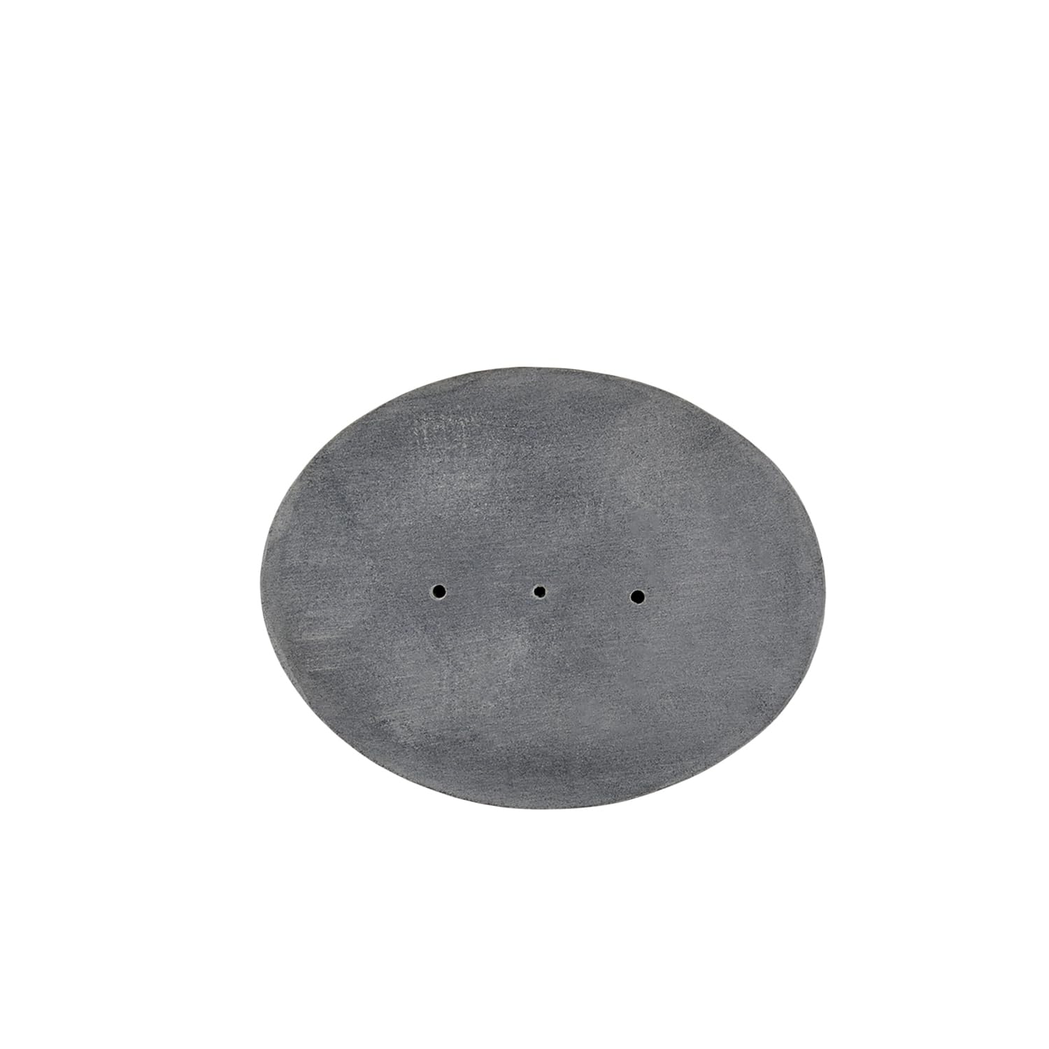 Handmade Indian Stone Soap Dish - Grey Bathroom Soap Tray - Natural Stone Soap Holder for Sink, Shower & Bathtub - 5