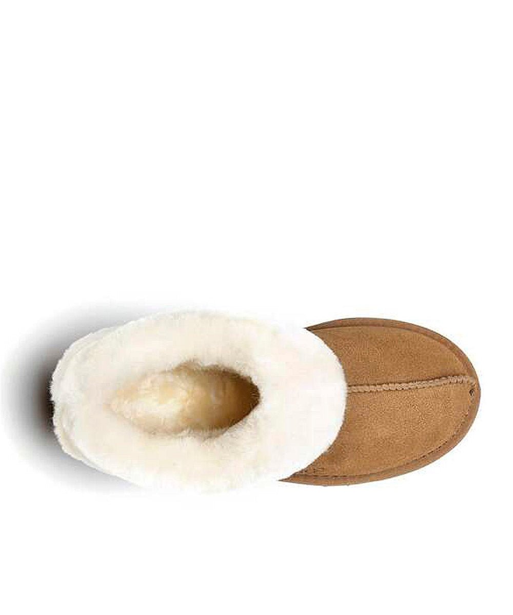 Women's Fonna Moccasin Slippers - Soft Indoor/Outdoor House Shoes for Women - Comfortable Casual Loafers for Home, Office & Travel