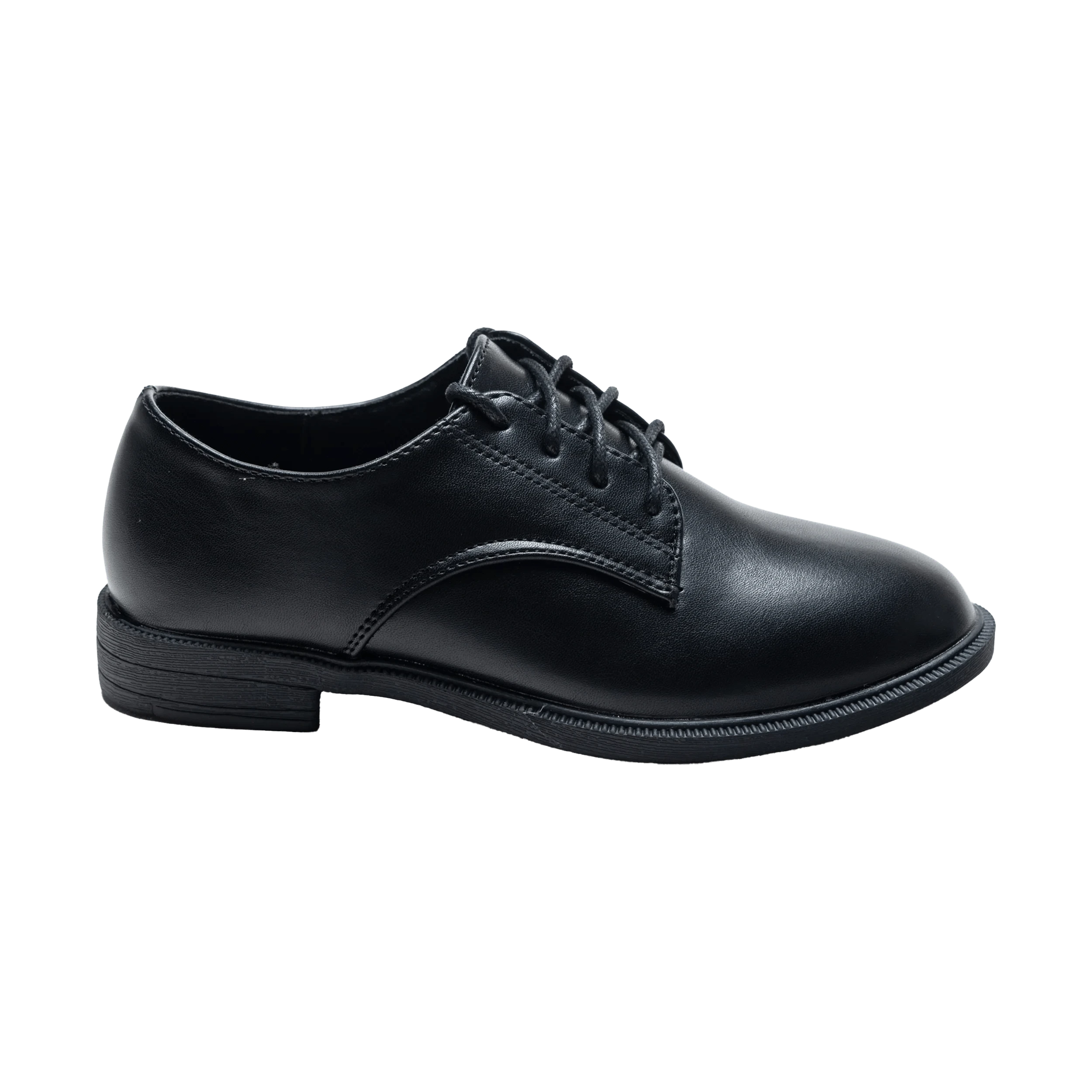 Black Derby Dress Shoes for Men - Classic Formal Oxford Shoes for Business, Wedding & Office - Comfortable Leather Dress Shoes for Professional & Special Occasions