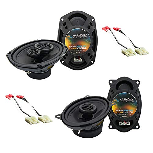 1984-1987 Buick Le Sabre Speaker Upgrade Kit - Harmony Audio R46 R69 Factory Replacement Package | Car Audio System Enhancement for Classic Cars