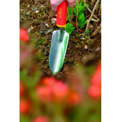 WOLF-Garten 2912000 Narrow Hand Trowel - Premium Garden Tool for Planting, Transplanting & Weeding | Perfect for Small Spaces, Container Gardening & Flower Beds