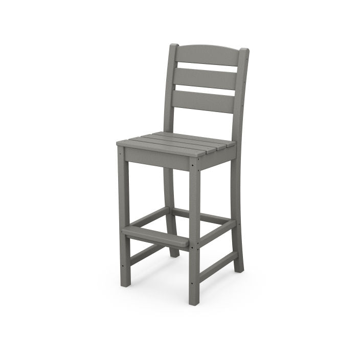 POLYWOOD Lakeside Bar Stool - Outdoor Patio Dining Chair with Weather-Resistant HDPE Material - Perfect for Backyard, Deck, and Poolside Use