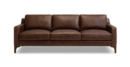 Luxury Sorrento Genuine Leather Sofa - Modern Comfort for Living Room, Office & Lounge - Perfect for Home Decor & Relaxation