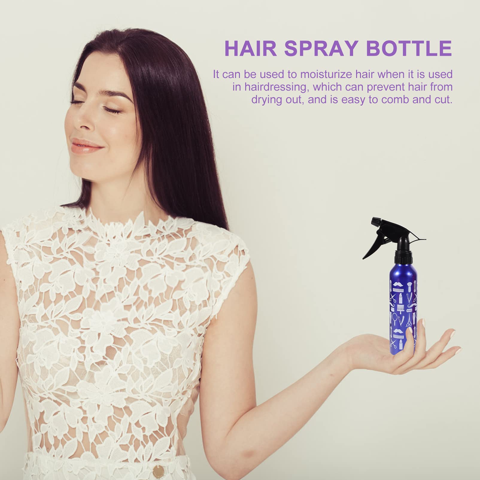 2 Pack Professional Watering Can Spray Bottle - Portable Hair & Makeup Mist Sprayer for Styling, Hydrating Plants, and Skincare | Perfect for Salons, Home Gardening, and Travel