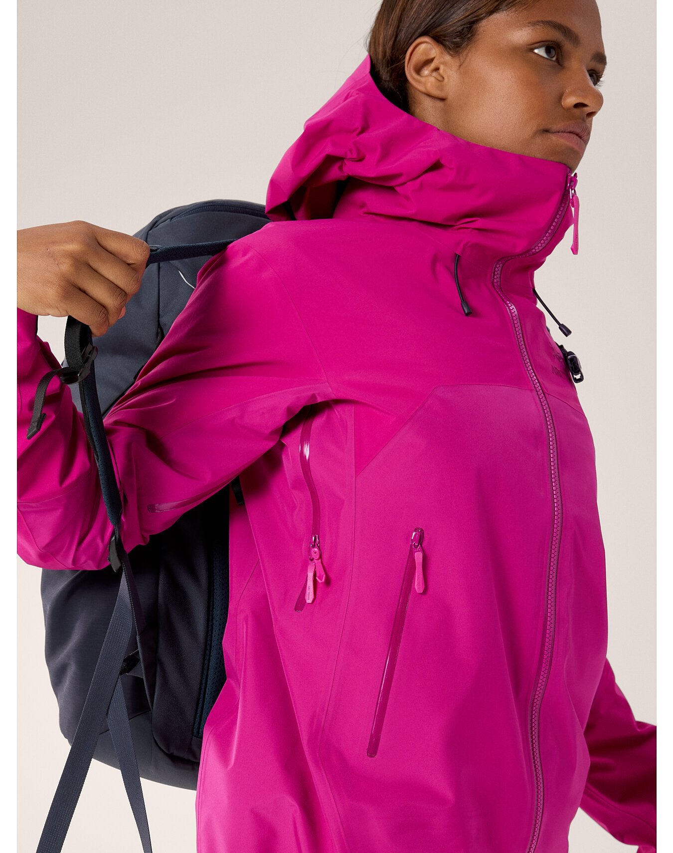 Women's Beta AR Jacket with StormHood - Waterproof & Breathable Outdoor Shell for Hiking, Skiing & Extreme Weather - X000006794