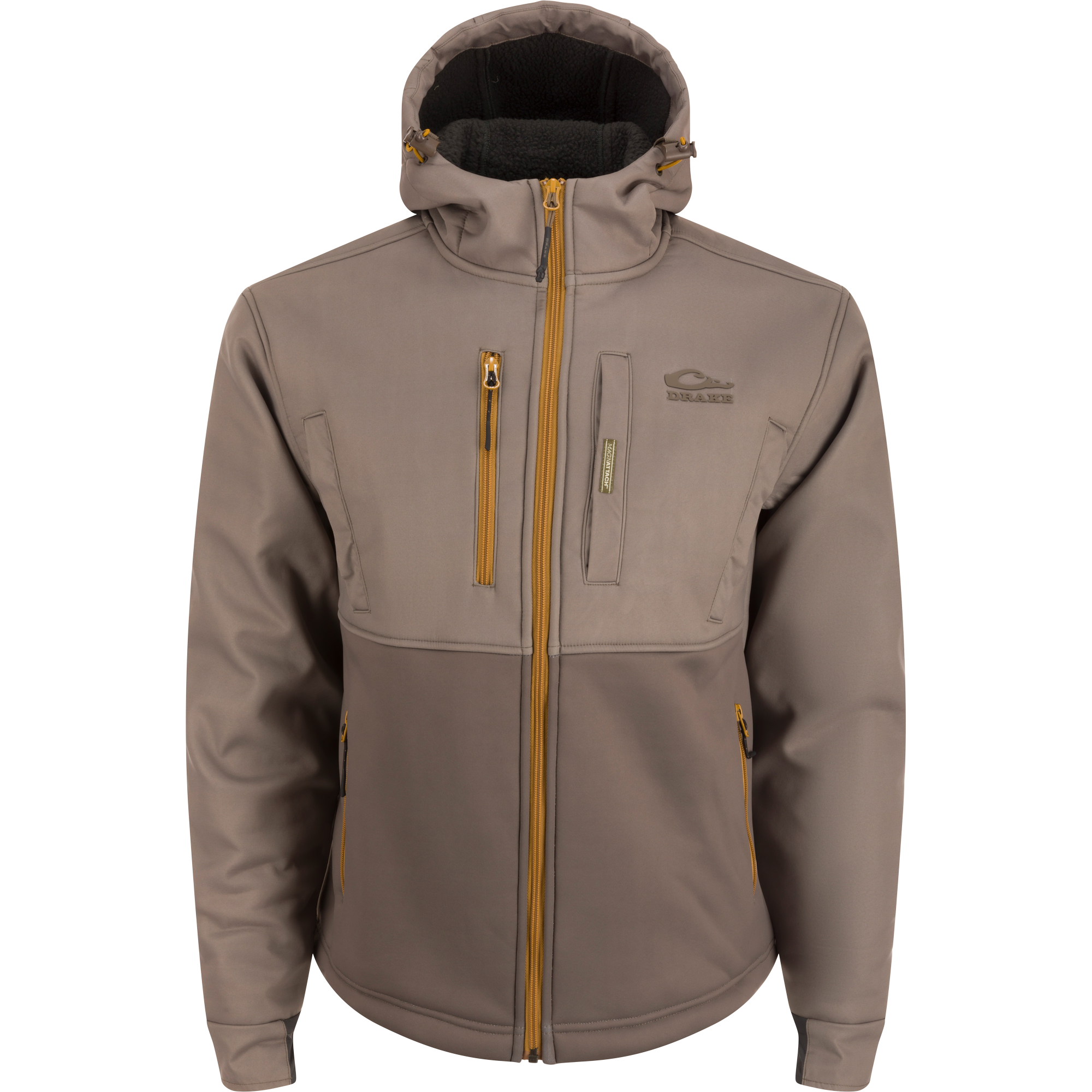 MST Hole Shot Hooded Windproof Eqwader Full Zip Jacket - Waterproof & Breathable Fishing Jacket for Men - Ideal for Outdoor Activities, Hiking, and Cold Weather Protection