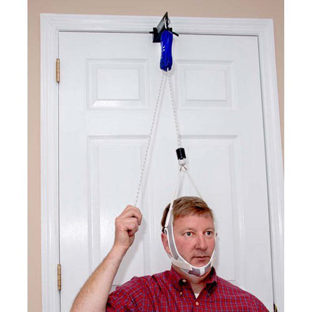 NeckPRO 2 Overdoor Cervical Traction Device for Neck Pain Relief - Portable Neck Stretcher for Home Use, Chiropractic Care & Physical Therapy