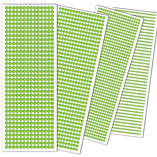 3090pcs-3/4/5/6mm-green
