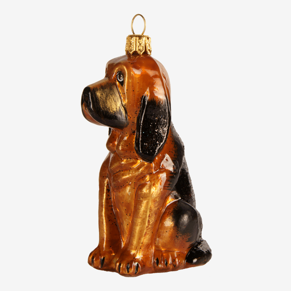 Bloodhound Dog Figurine - Handcrafted Resin Statue for Home Decor, Collectible Gift for Dog Lovers - Perfect for Bookshelf, Office Desk, and Living Room Display