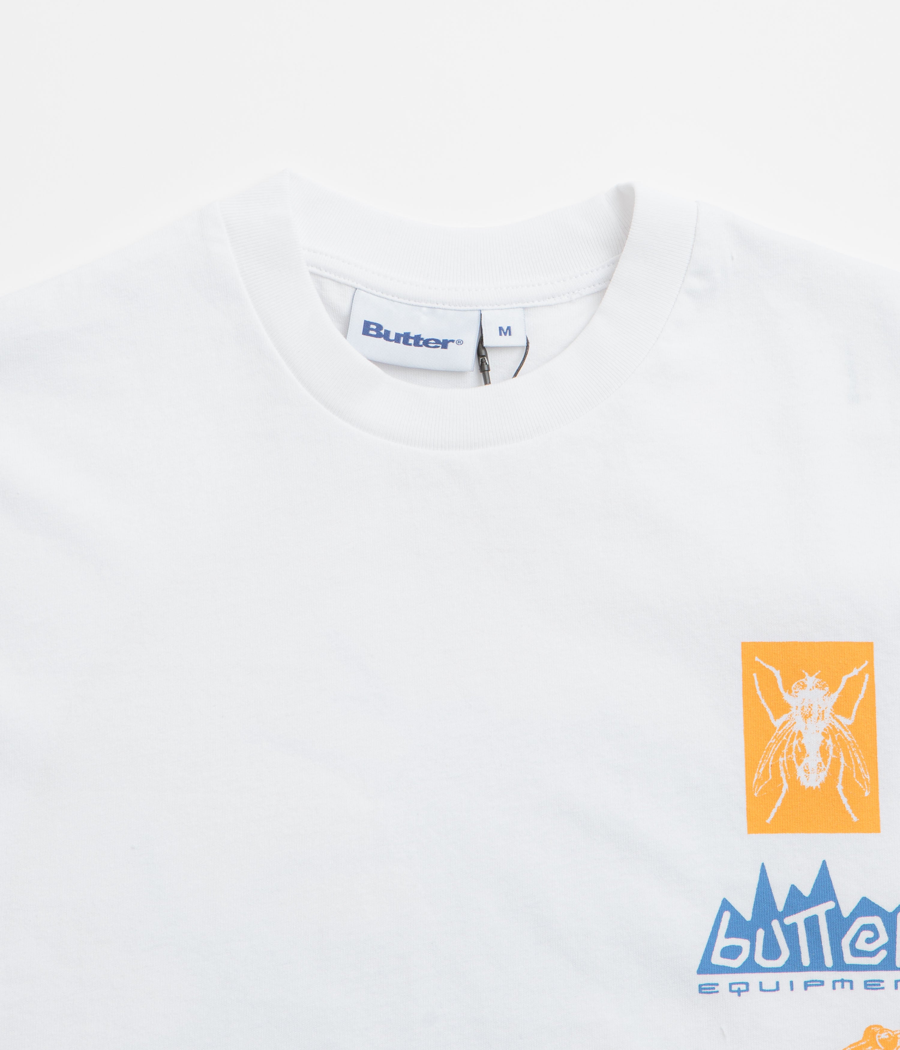 Butter Goods Nature Study Graphic T-Shirt - White | Eco-Friendly Cotton Tee for Casual Wear & Outdoor Adventures