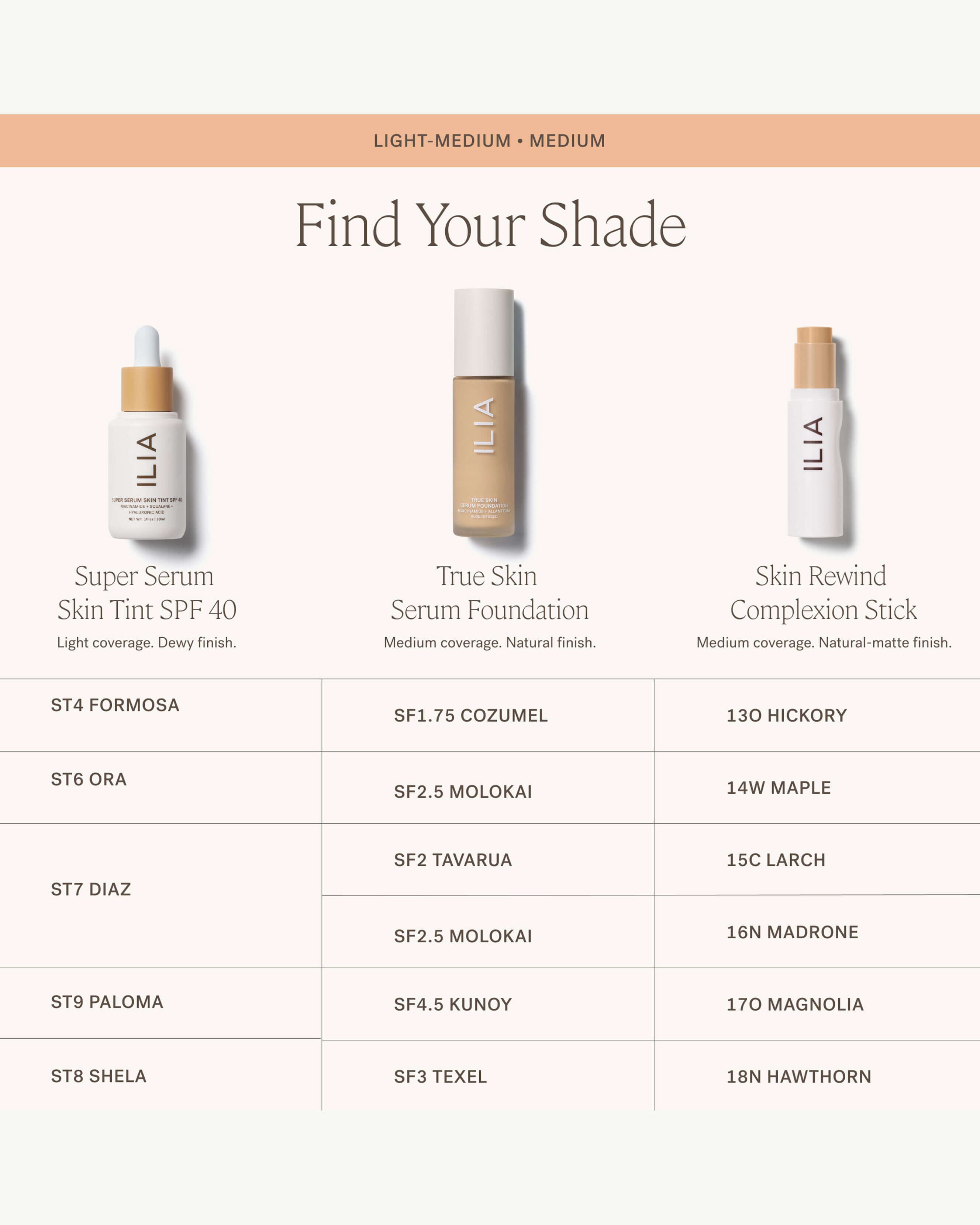 Best Super Serum Skin Tint SPF 40 - Lightweight Tinted Moisturizer with Sun Protection | Perfect for Daily Wear & Natural Makeup Look