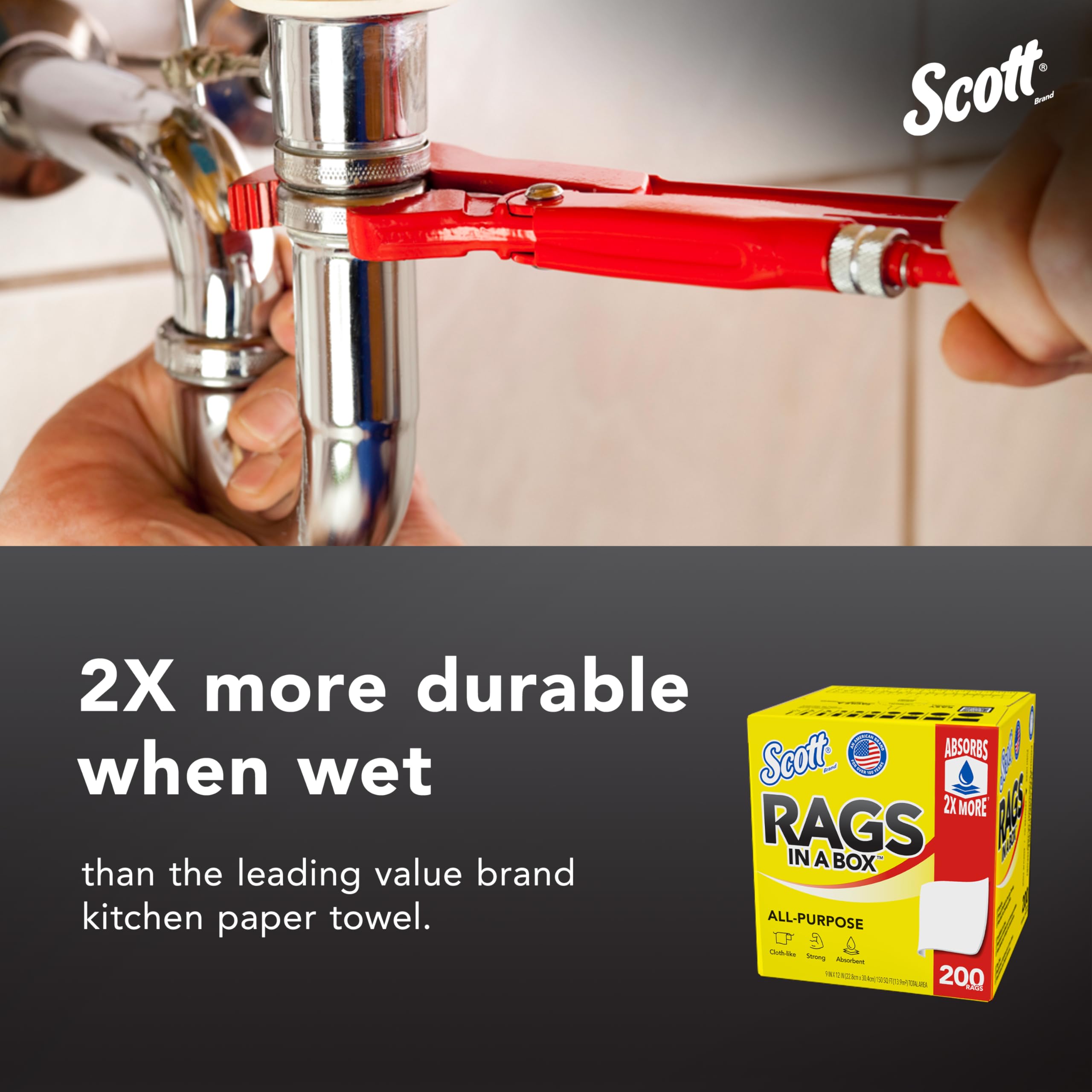 Scott® Shop Original™ Rags In A Box™ (75260) - 9