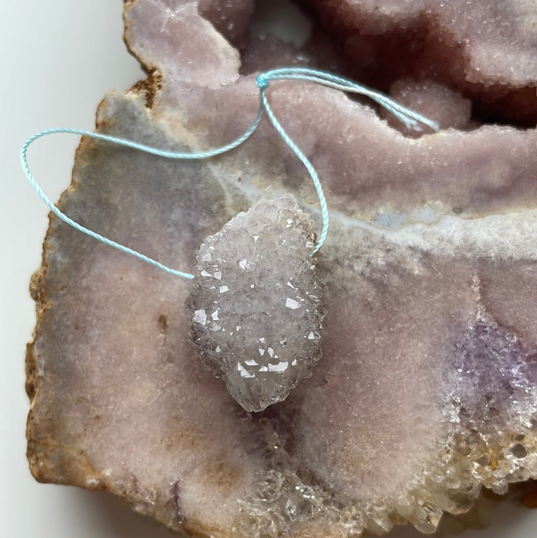 Custom Spirit Quartz Crystal - Natural Healing Stone for Meditation, Energy Cleansing & Spiritual Growth | Perfect for Home Decor, Yoga & Reiki Practices