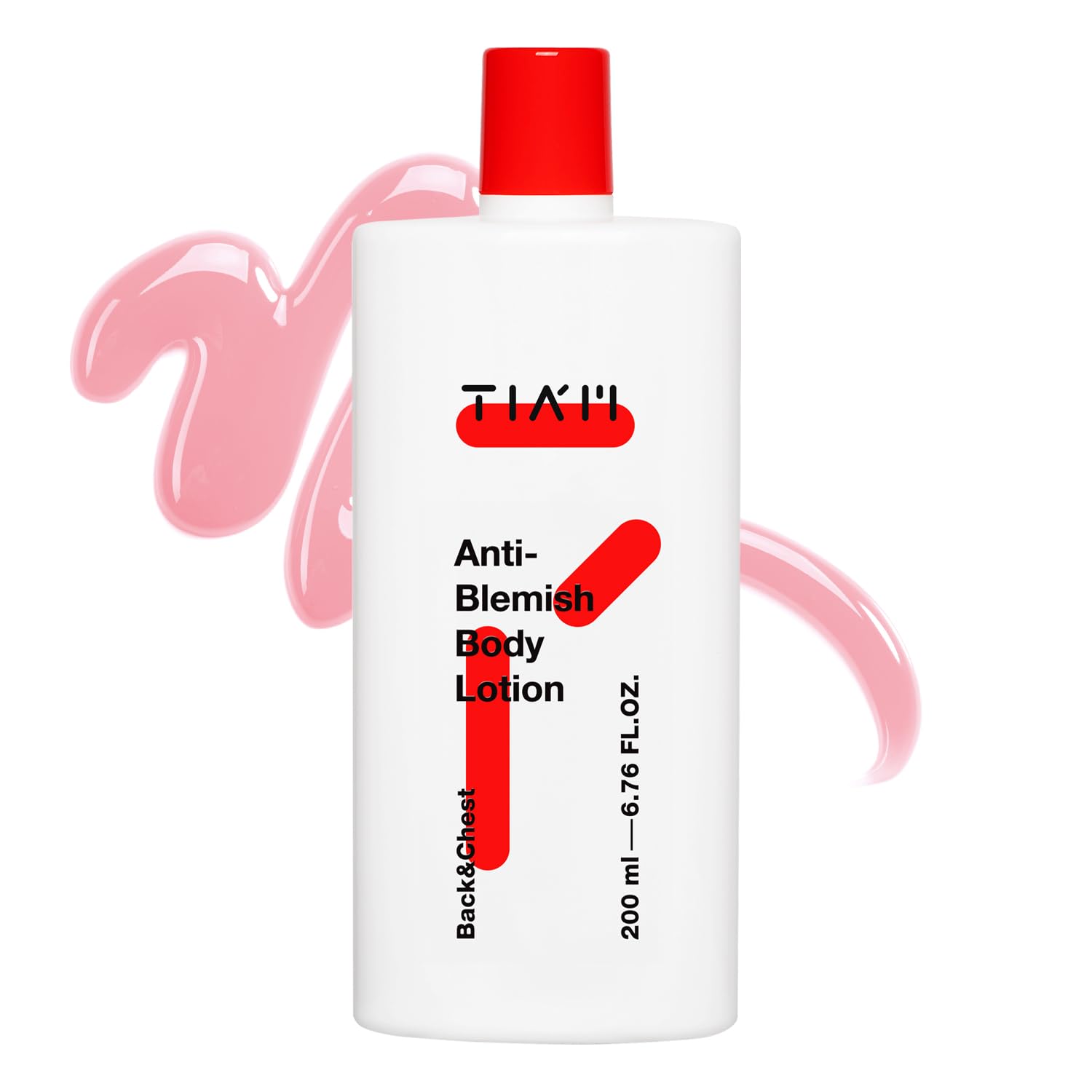 TIA'M Anti-Blemish Body Lotion for Acne Treatment - 6.76 Fl Oz Body Acne Cream for Bacne & Breakouts - Clear Skin Care for Back, Chest & Shoulders - Perfect for Gym, Sports & Active Lifestyles