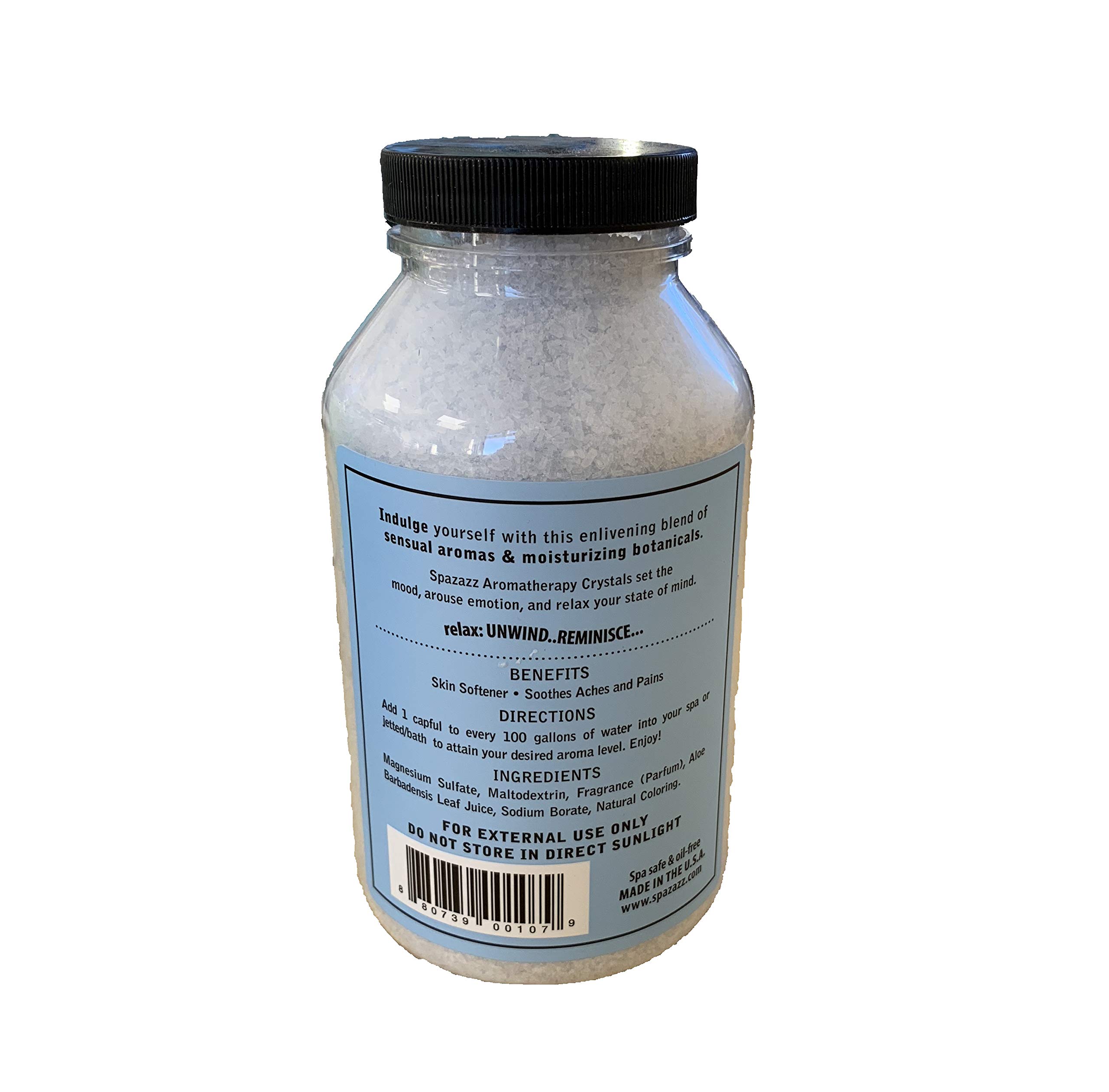 Lavender Palmerosa Aromatherapy Bath Crystals 22oz - Relaxing Spa at Home