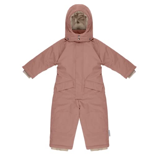 7AM Enfant Baby Snowsuit Coat - Waterproof Winter Jacket with Hood & 2 Pockets | Warm Printed Snowsuit for Infants & Toddlers | Perfect for Snow Play, Skiing & Outdoor Winter Activities
