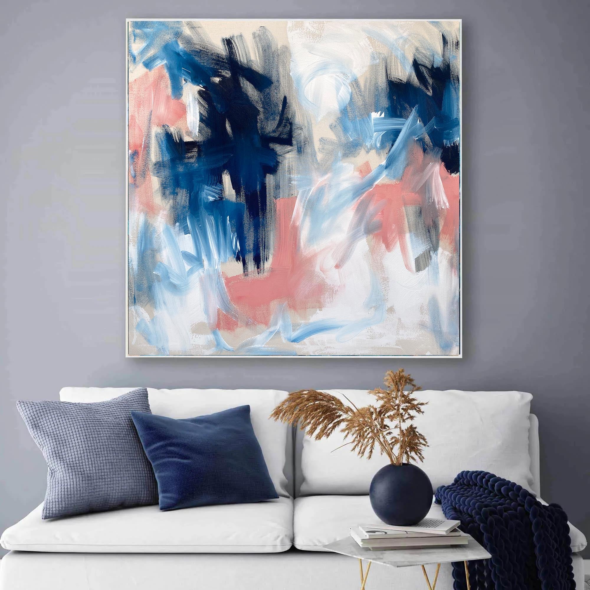 Original Handmade Painting - Abstract Wall Art for Home & Office Decor - Perfect for Living Room, Bedroom, or Gift Giving
