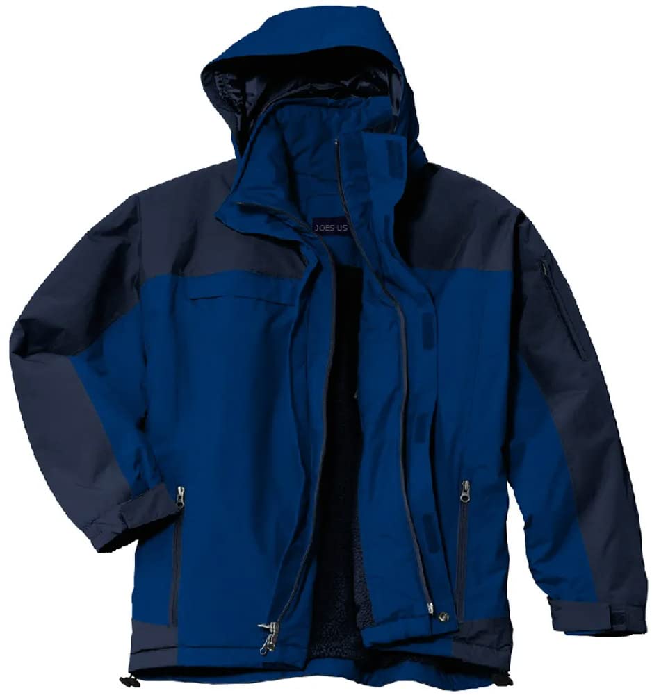 Storm-Ready Men's Tall Waterproof Jacket - Fully Seamed Windproof Raincoat for Outdoor Activities (Sizes LT-4XLT) | Ideal for Hiking, Camping & Extreme Weather Protection