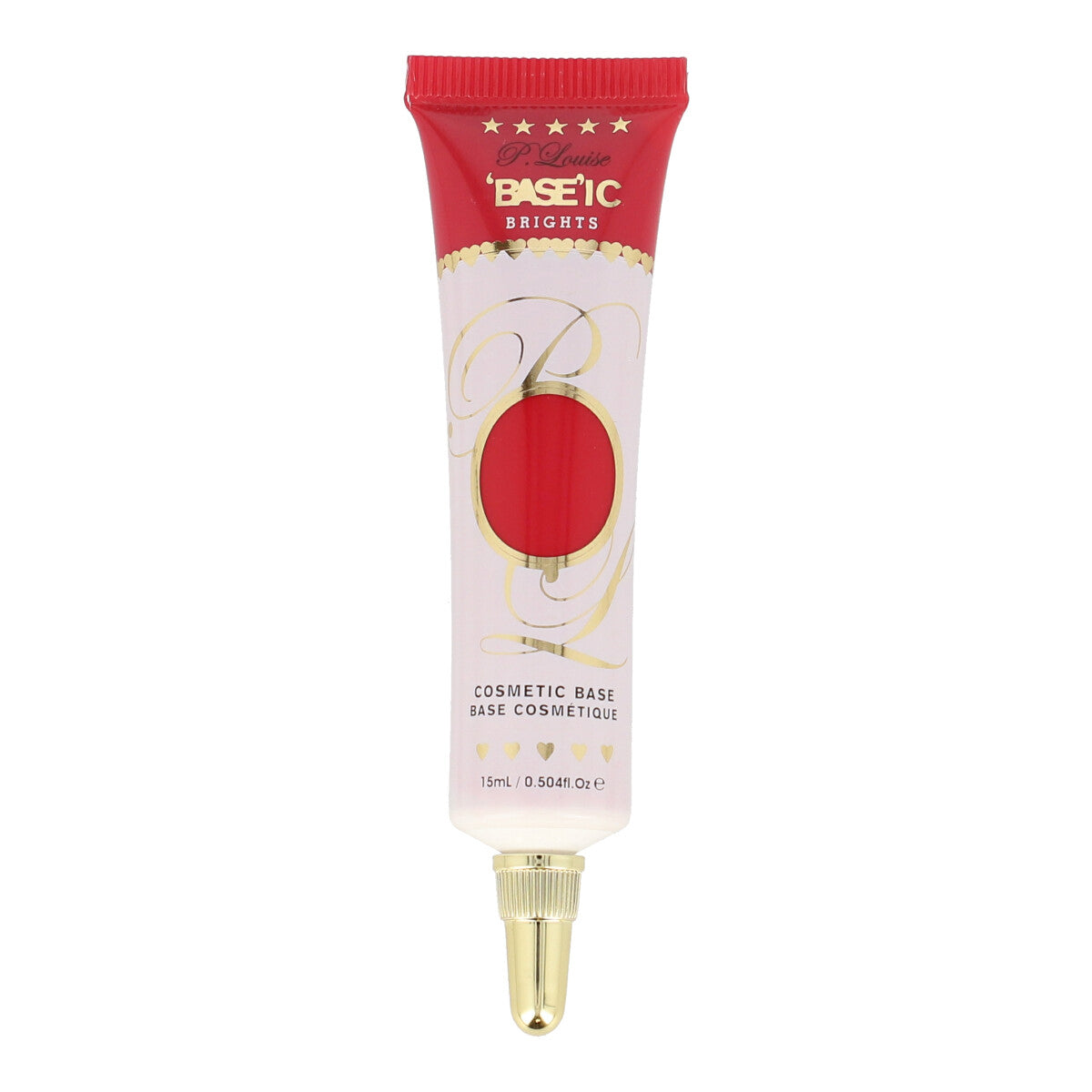 P.Louise Baseic Brights Rude Boy Red Eyeshadow Primer - Long-Lasting Vibrant Eyeshadow Base for Bold Makeup Looks | Perfect for Party, Halloween & Creative Makeup