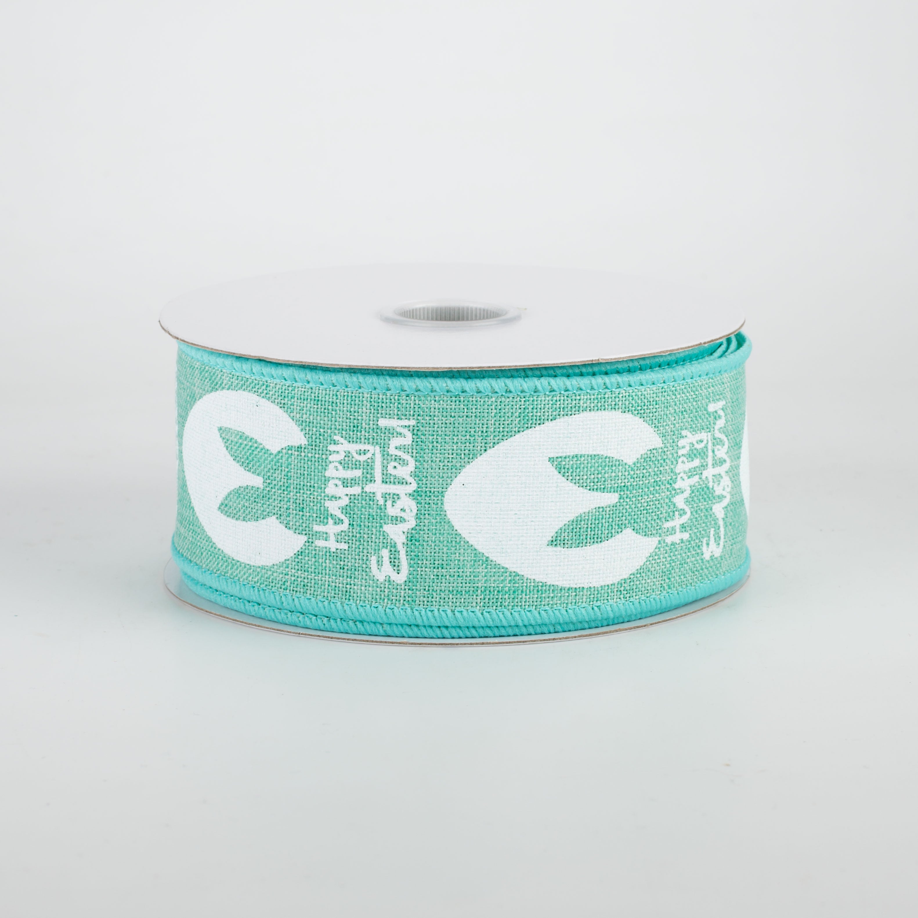 1.5 Inch Bunny Ear Easter Eggs Ribbon - Aqua Mint Green Decorative Craft Ribbon (10 Yards) for Easter DIY, Gift Wrapping, Scrapbooking & Party Decorations